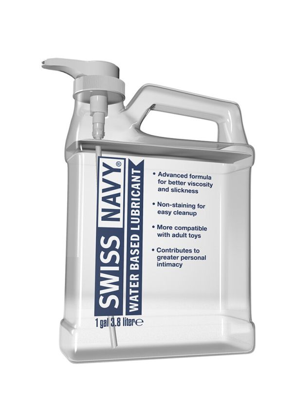 Swiss Navy Glijmiddel Op Waterbasis - 3800 ml
