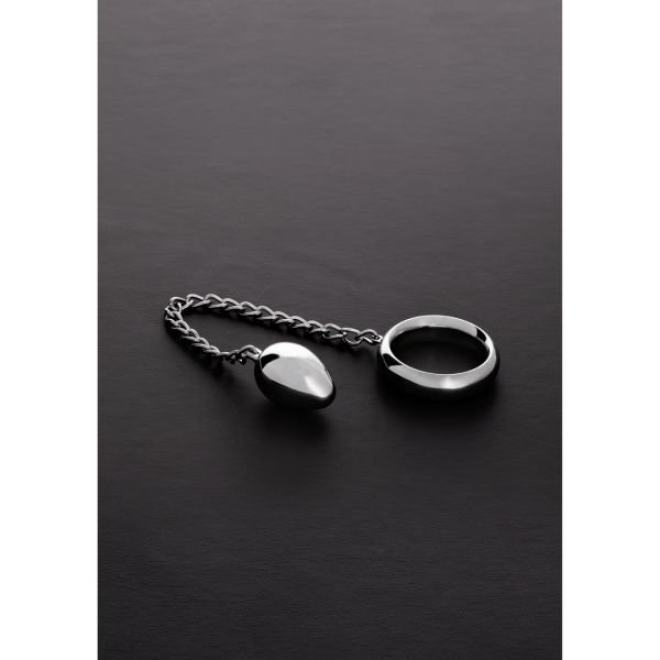 Steel Donut C-Ring Anaal ei - 40 x 30 mm