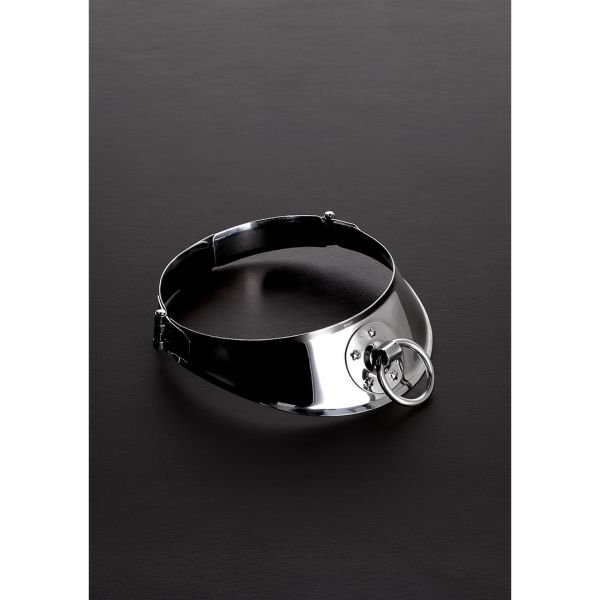 Steel Halsband voor mannen met sluiting - 38 cm
