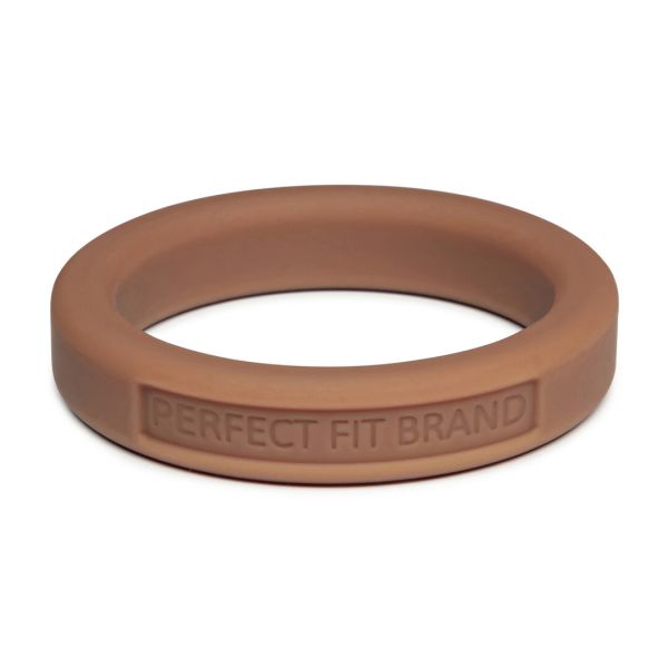 PerfectFitBrand Silicone Hefty Ring Classic - Cockring - 4,4 cm - Huidskleur 2