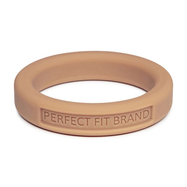 PerfectFitBrand Silicone Hefty Ring Classic - Cockring - 4,4 cm - Huidskleur 3