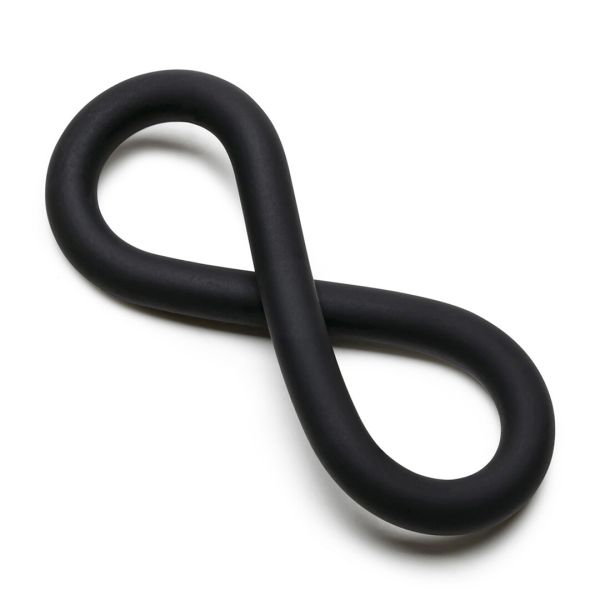 PerfectFitBrand Silicone Hefty Wrap Ring - Cockring - 22,9 cm - Zwart