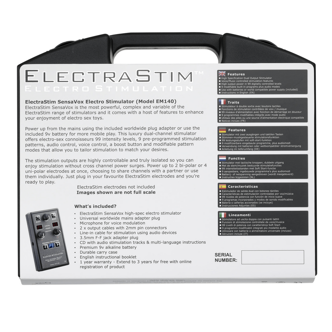 Sensavox - Stimulator - Kit