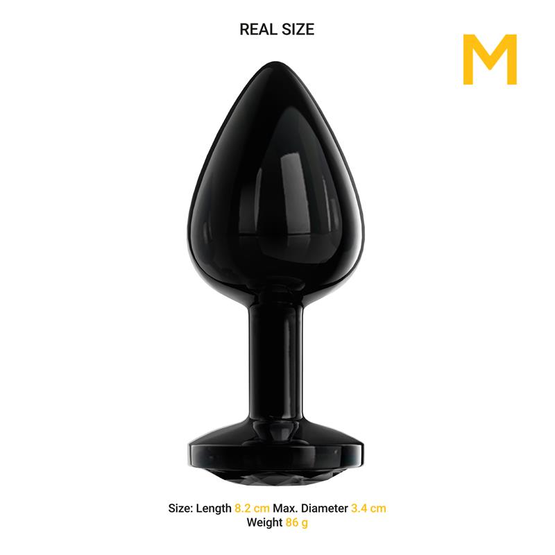 Tapón/Buttplug Joya Negro M