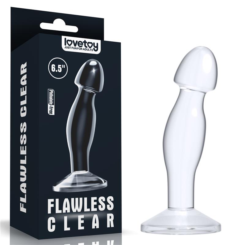 Tapón/Buttplug Flawless Clear 6.5