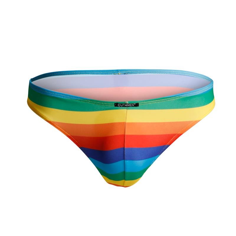 Low Rise Bikini Brief Rainbow