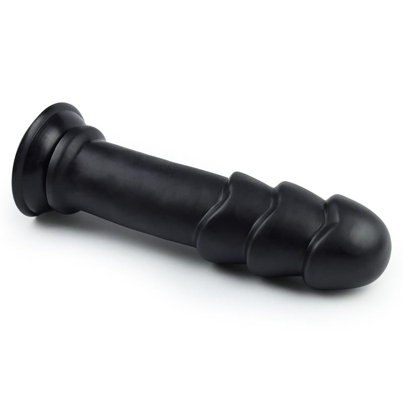 Dildo Anal Ripples Negro