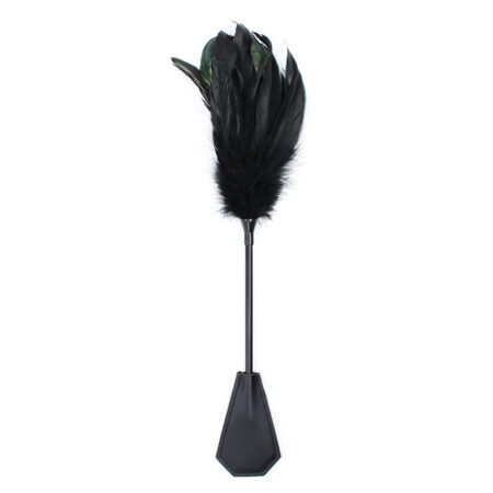 Feather Tickler and Paddle 2 in 1 48cm Black