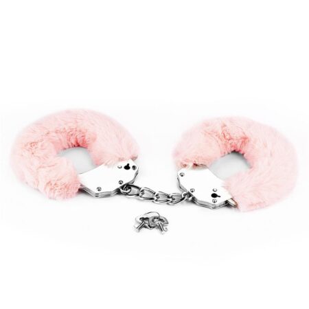 Metal Handcuffs Pink Furry