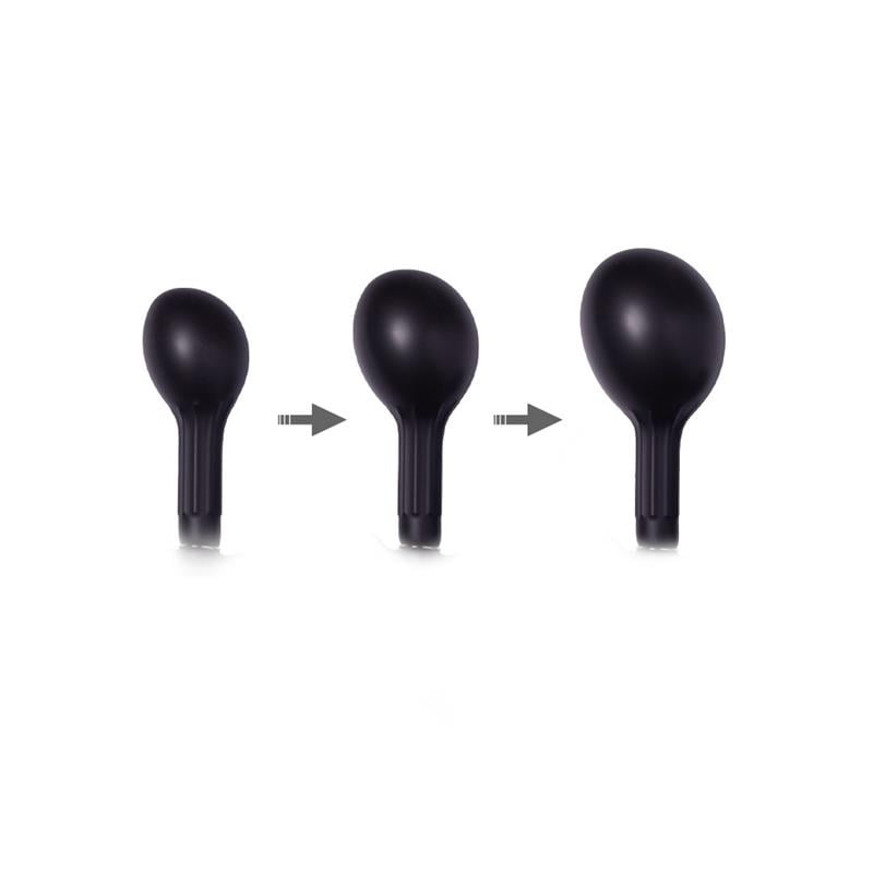 Inflatable Butt Plug Pump Black