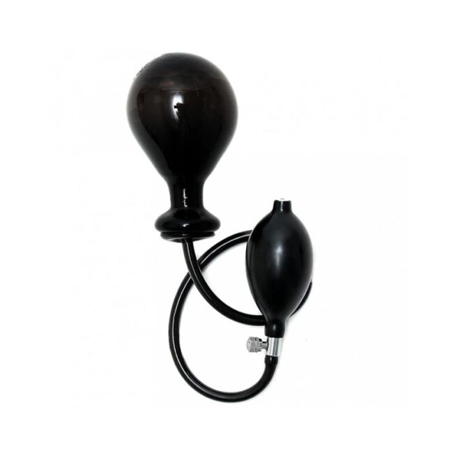 Tapón/Buttplug Inflable Pequeño Negro