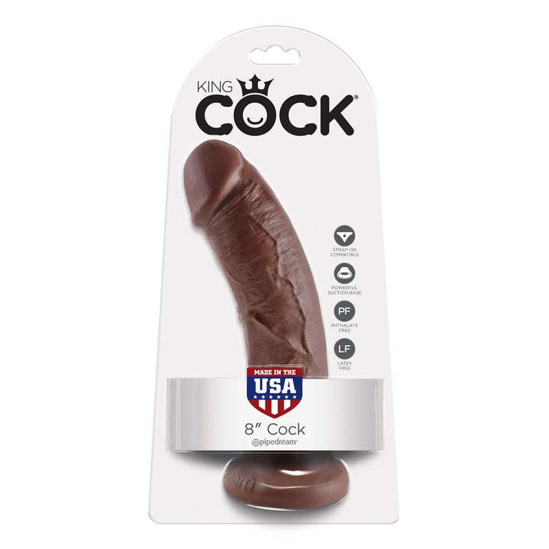 Dildo de 8 Bronceado