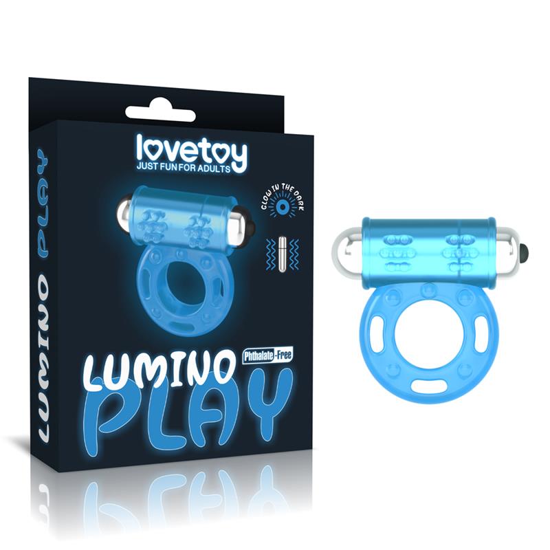 Vibratin Ring Blue Light Lumino Play