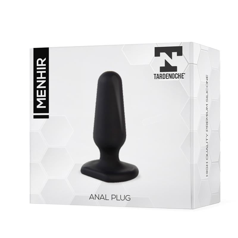 Buttplug Menhir Silicona Negro