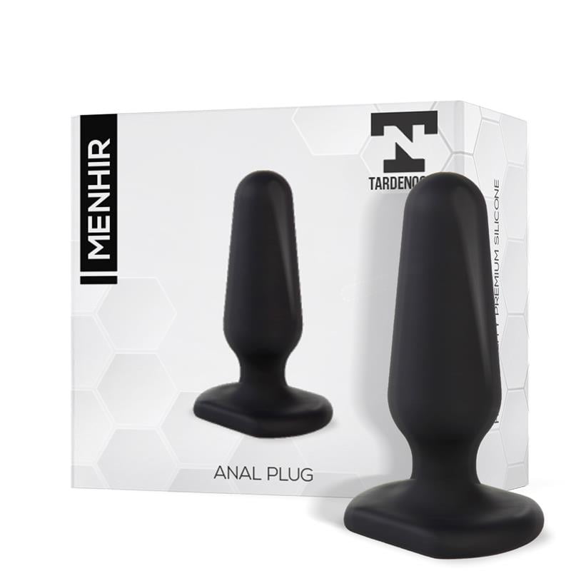 Buttplug Menhir Silicona Negro