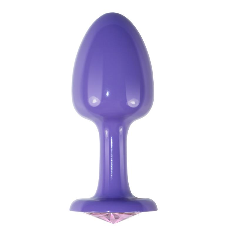 Butt Plug Purple Rosebud & Pink Jewel