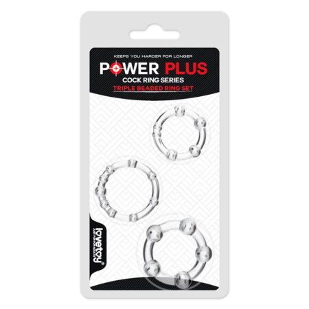 Pack of 3 Penis Ring Power Plus