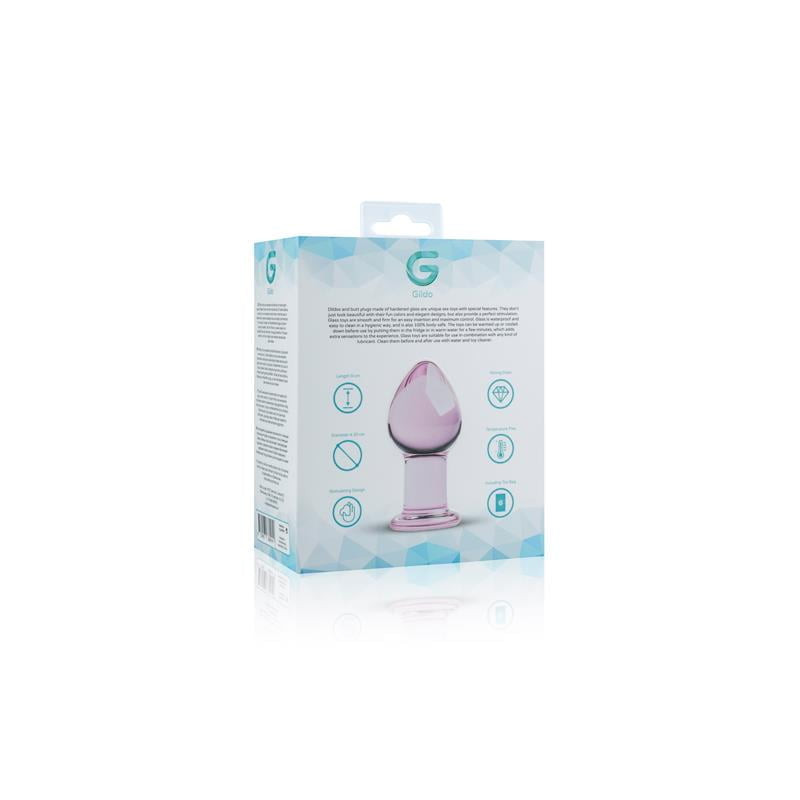 Tapón/Buttplug Cristal Rosa