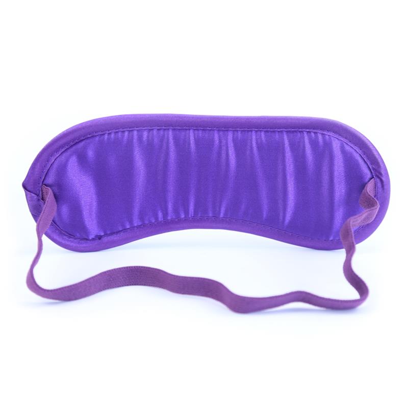 Blindfold Purple Satin