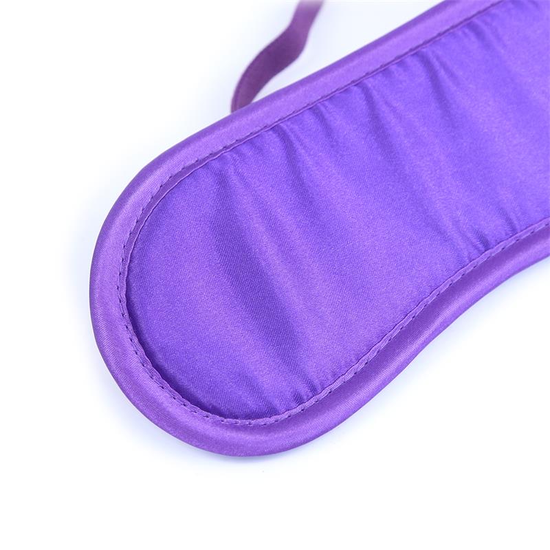 Blindfold Purple Satin