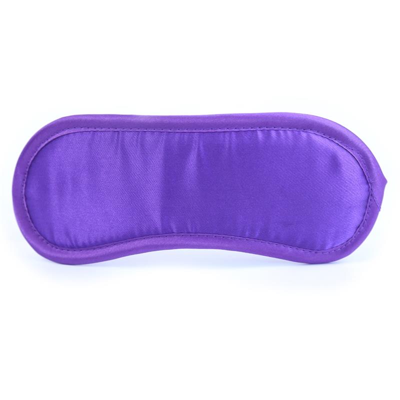 Blindfold Purple Satin