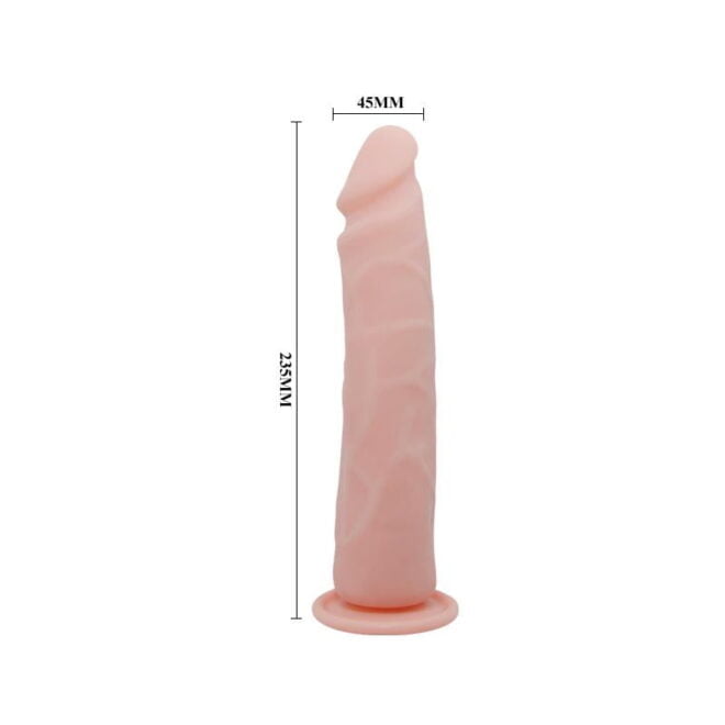 Suction Cup Dildo Flesh 23,5cm