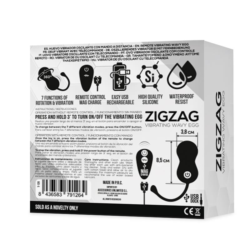 Huevo Zigzageante y Vibrador